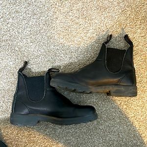 Black Blundstone Original Chelsea Boots